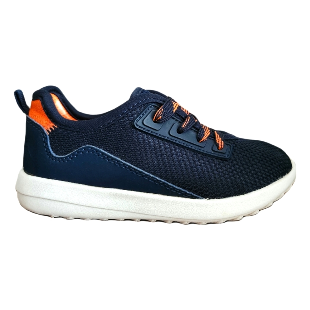 Carter's Toddler Boy's Sneakers, Color: Blue/Orange, Size: 10